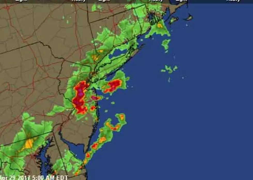 New Jersey awakened Saturday morning by loud, intense thunderstorm