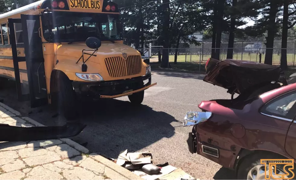 School bus driver on drugs pushes car down Lakewood street, police say