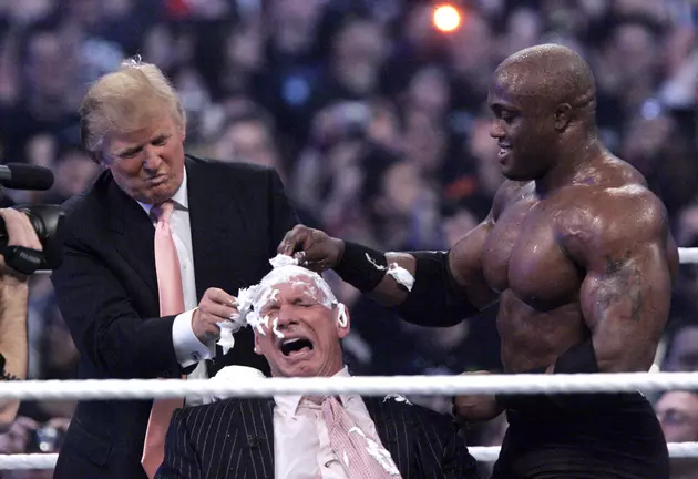 Smackdown! Trump&#8217;s insult act comes from pro wrestling hype