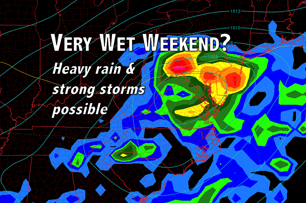 3 scenarios for NJ weekend coastal storm: Wet, wetter, wettest