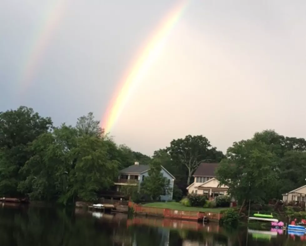 Check out these pictures Dennis shot of a double rainbow