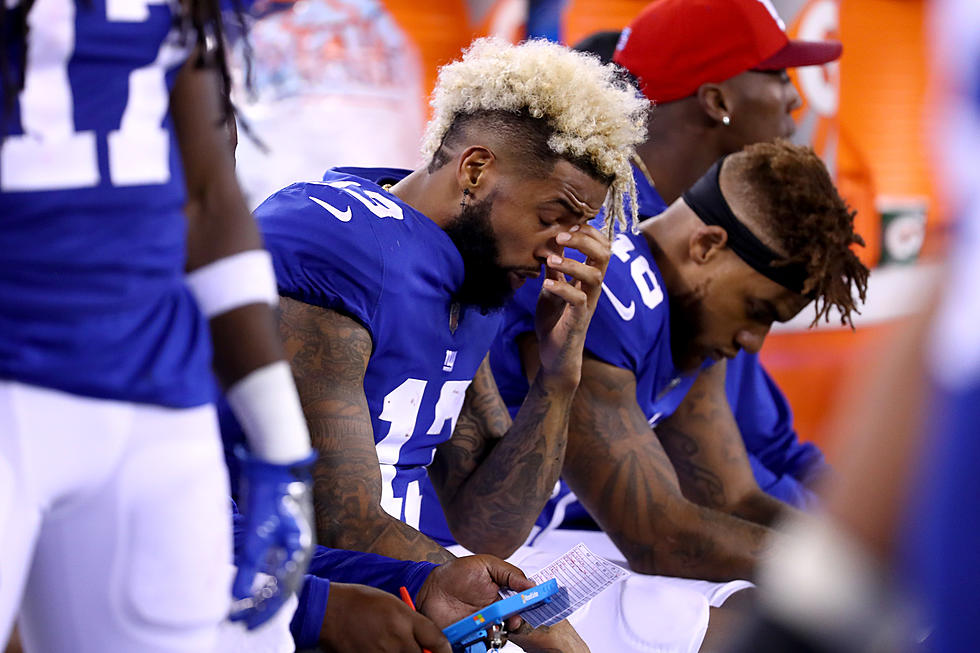 The Giants need to control Odell Beckham Jr.