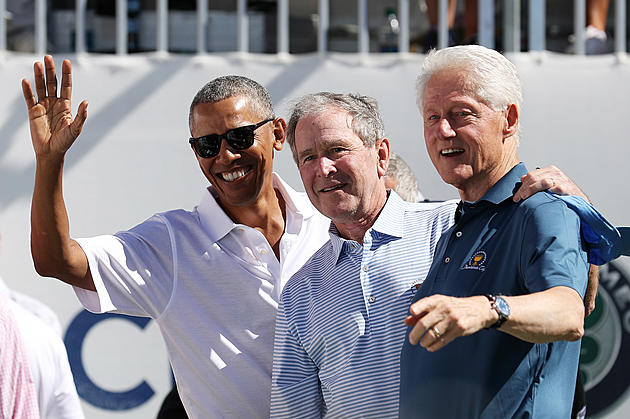 Three Presidents at NJ Golf Course — Who would you rather golf with?