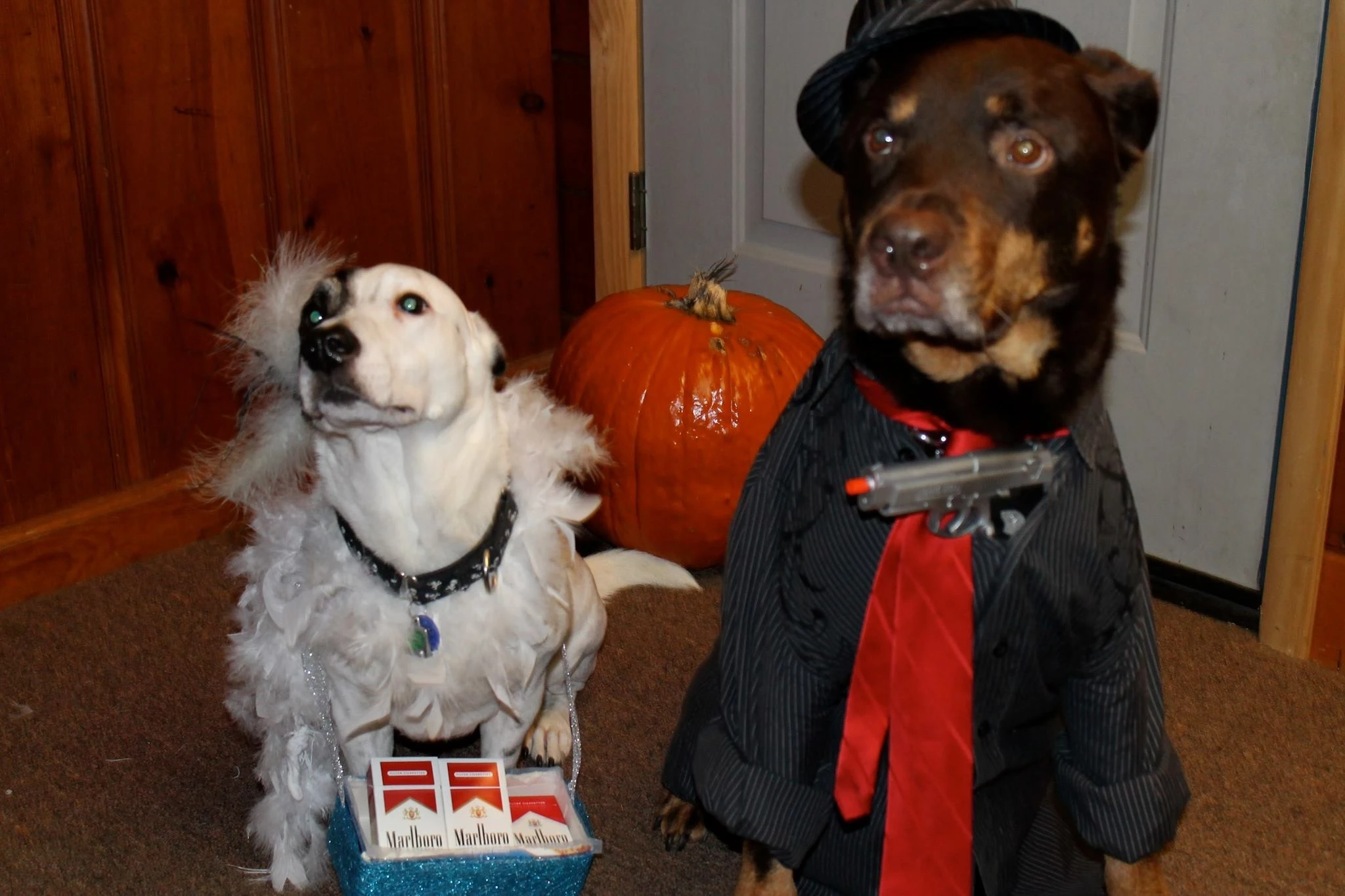 Mobster top dog costume