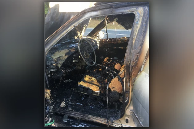 State Police officer pulls woman out of burning car on AC Expressway