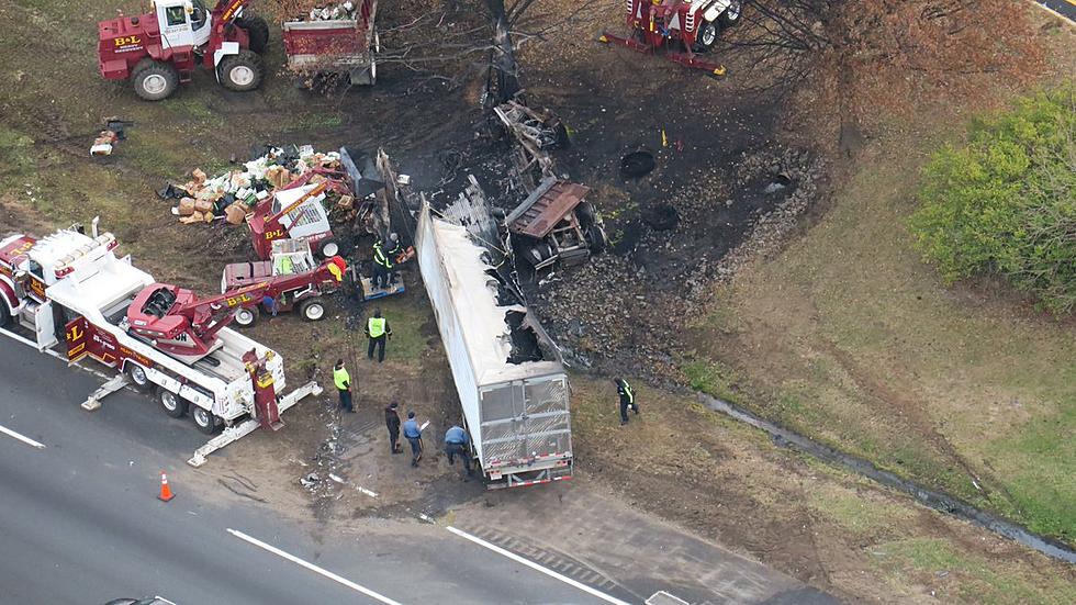 Fatal Turnpike crash and truck fire slows morning commute