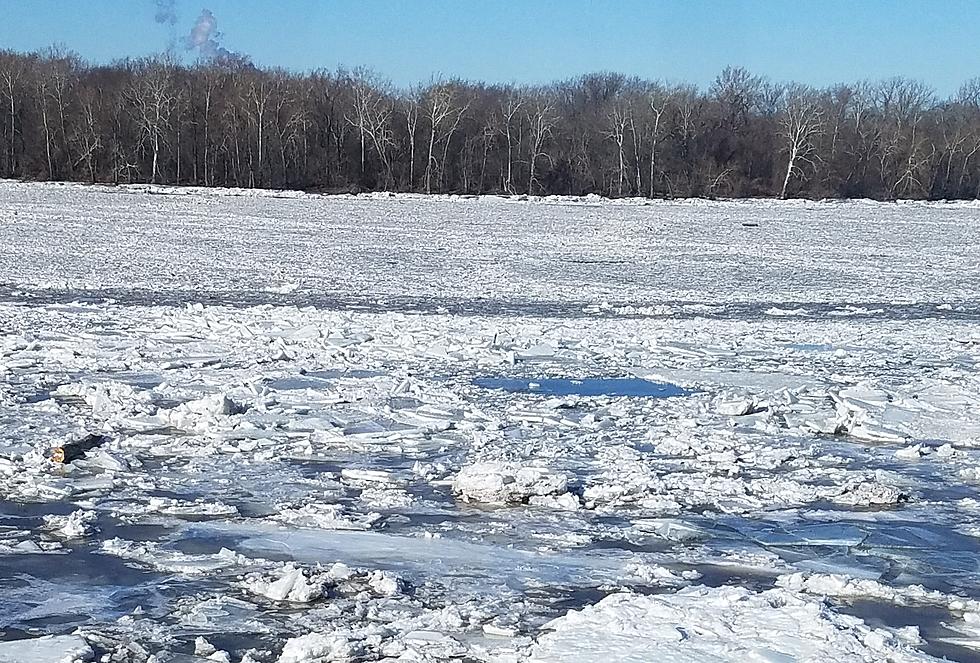 Ice jam on the Delaware River prompts Flood Warning