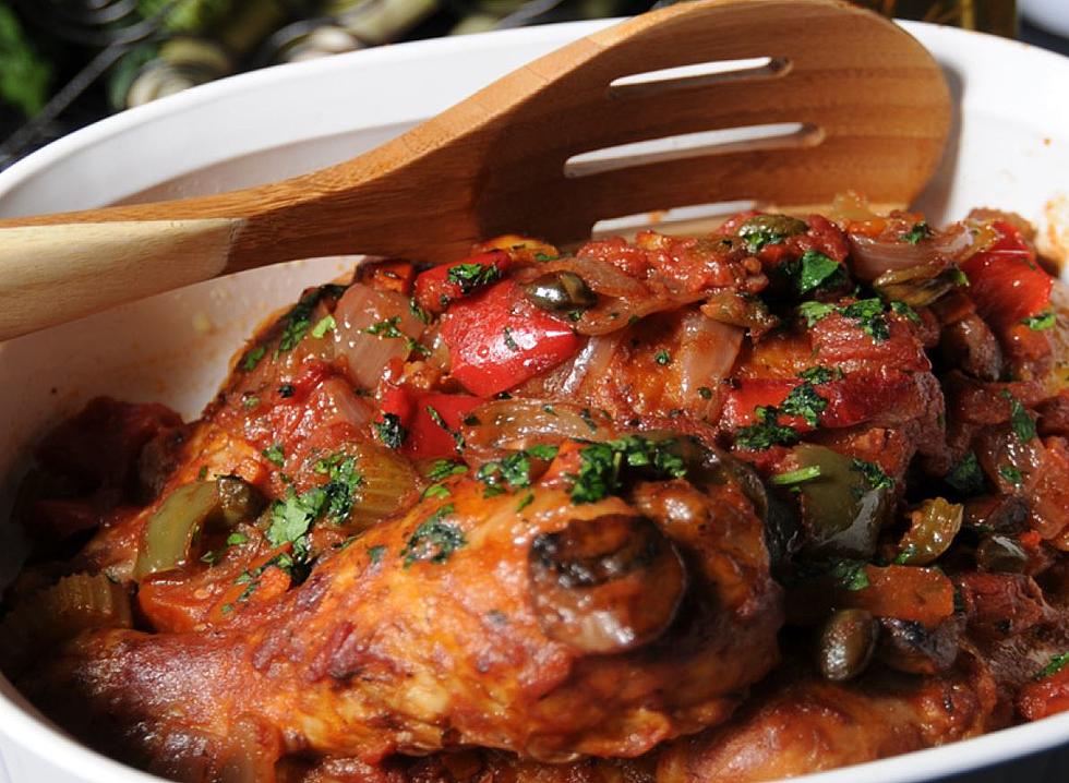 Warm up with Big Joe’s Chicken Cacciatore