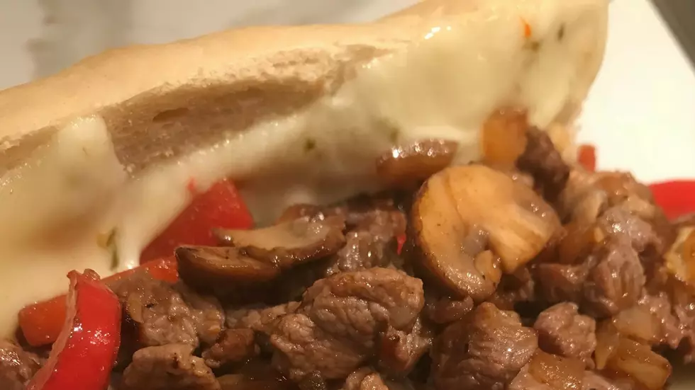 Cheesesteak for the win (but not a Super Bowl win)