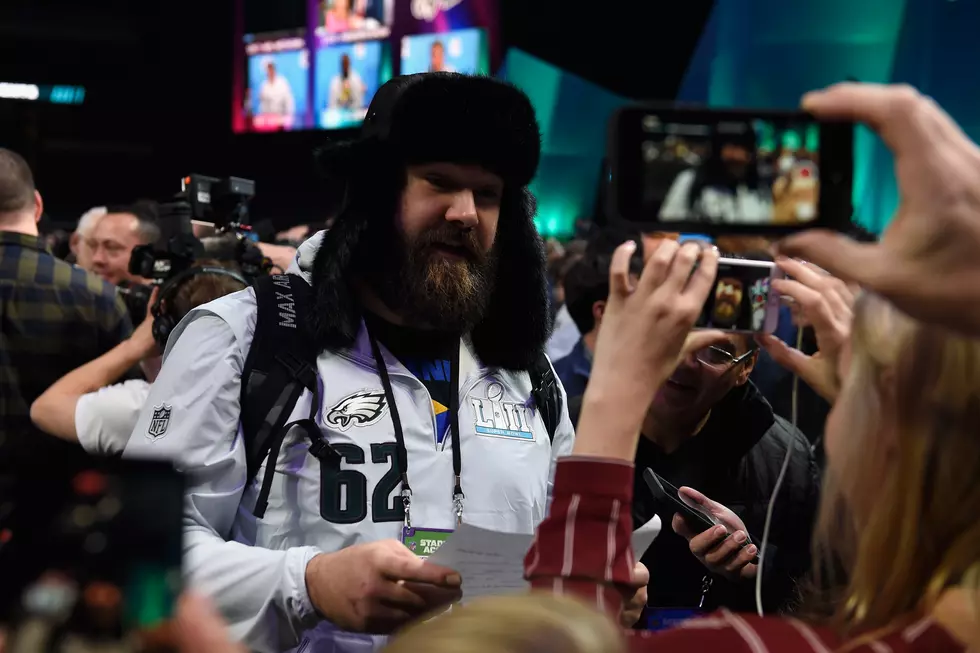 What Eagles center Jason Kelce said that was bleeped out on TV