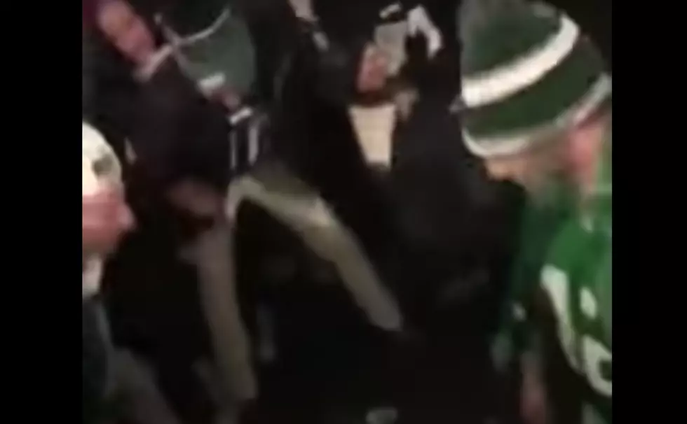 Eagles fan ... celebrates by eating horse poop?!?! WTF?