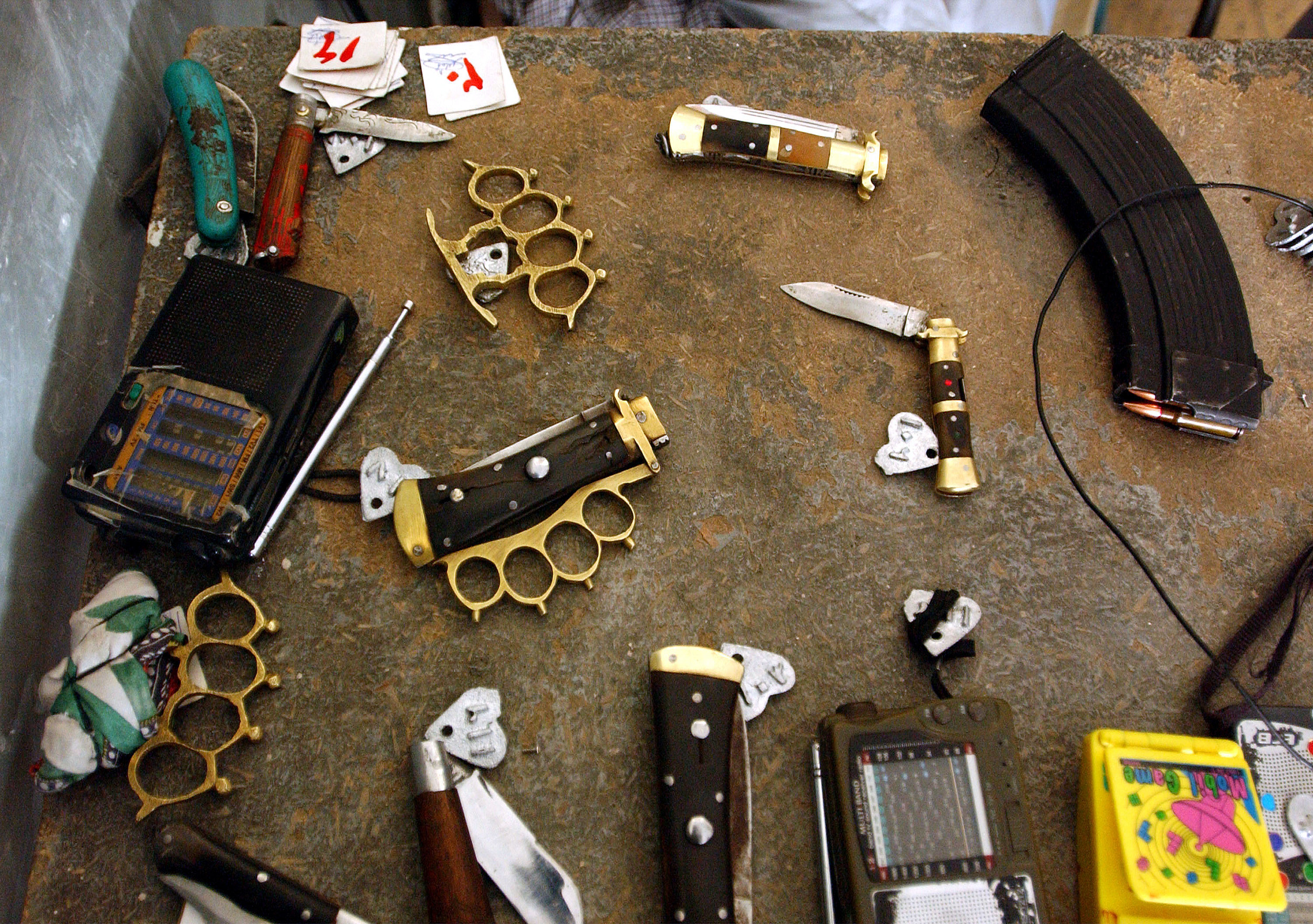 What are brass knuckles made of? - Quora