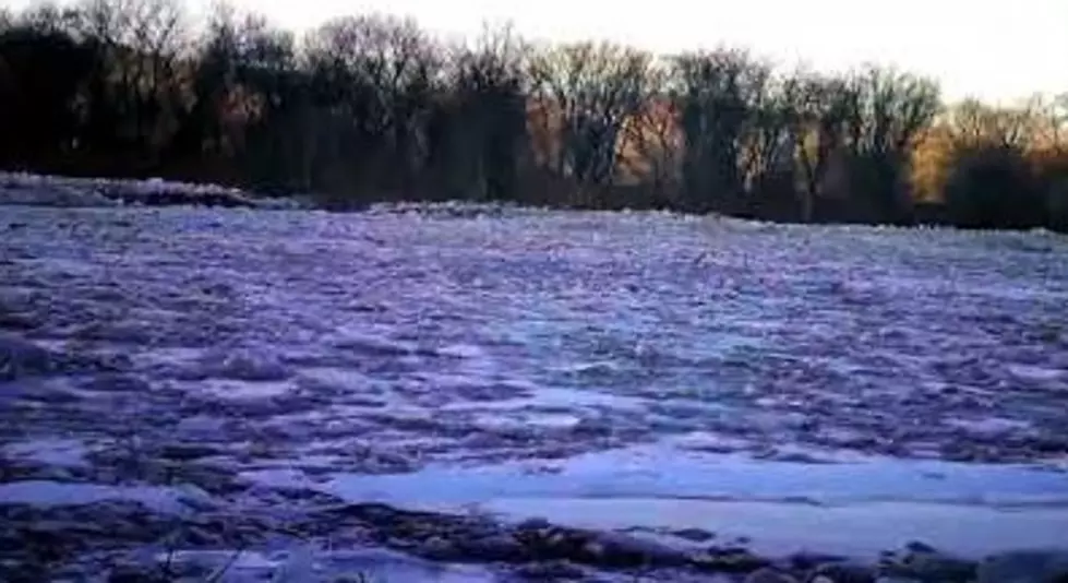 Watch the Delaware River freeze & thaw in under 25 seconds