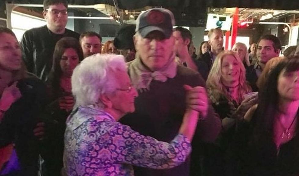 This man's music got Bruce's mom dancing