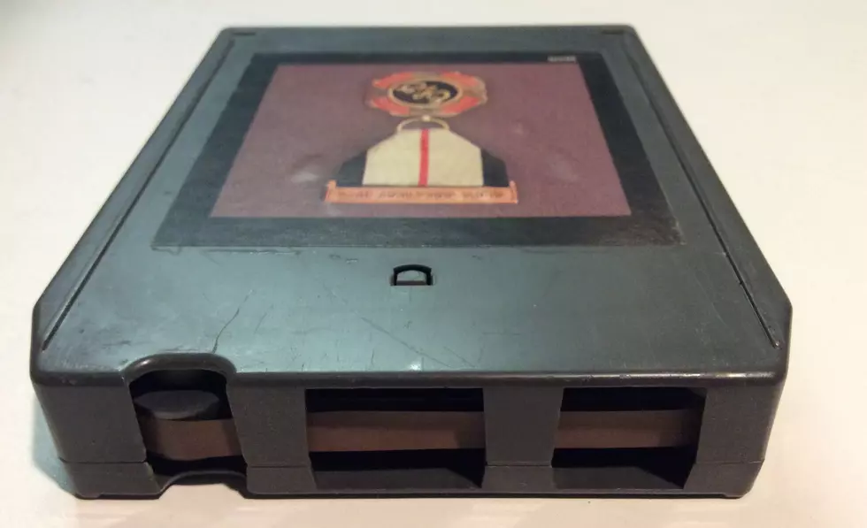 "It's all on tape!" 8 Track tape! (Craig Allen photo).