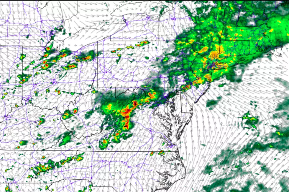 Showers and thunderstorms return to NJ Tuesday