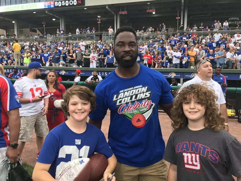 Giant day at Landon Collins celebrity softball game