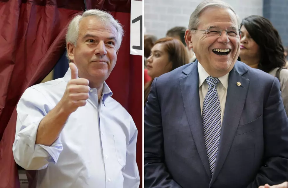 Corruption trial, Trump main themes of NJ's only Senate debate