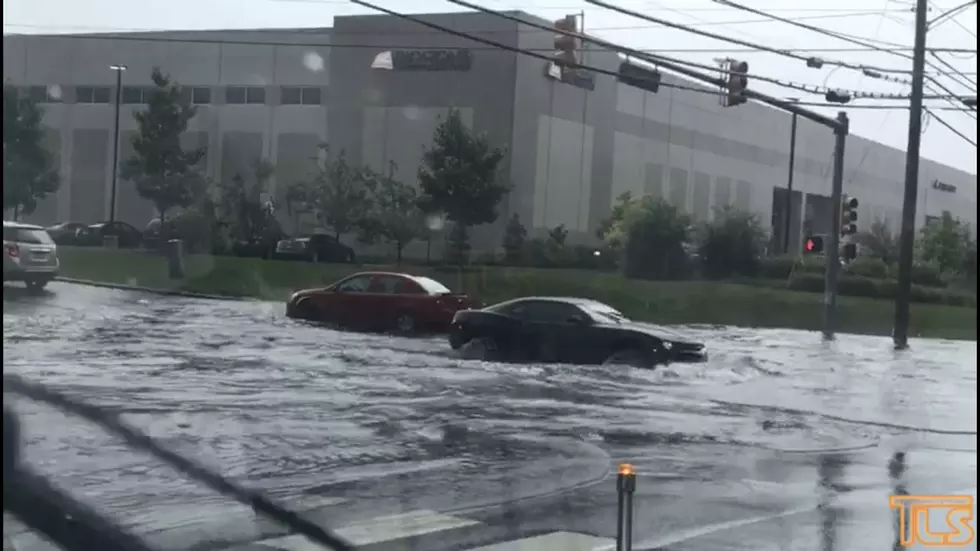 Powerful thunderstorms knock out power, trap drivers in NJ