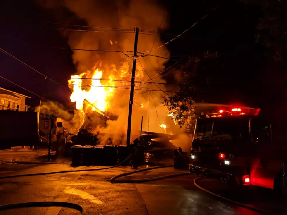 Giant fire in Frenchtown, multiple businesses destroyed