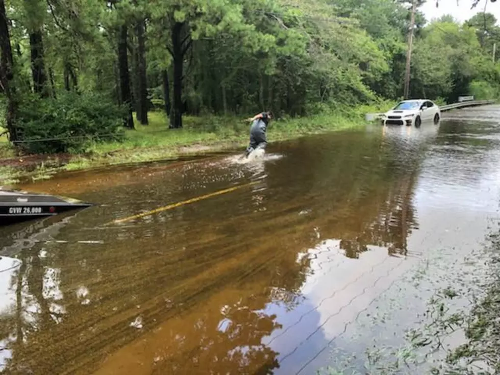 Jersey Shore roads remain closed, one collapses after torrential rains