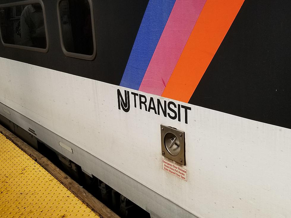 NJ Police Car Collides With NJ Transit Train