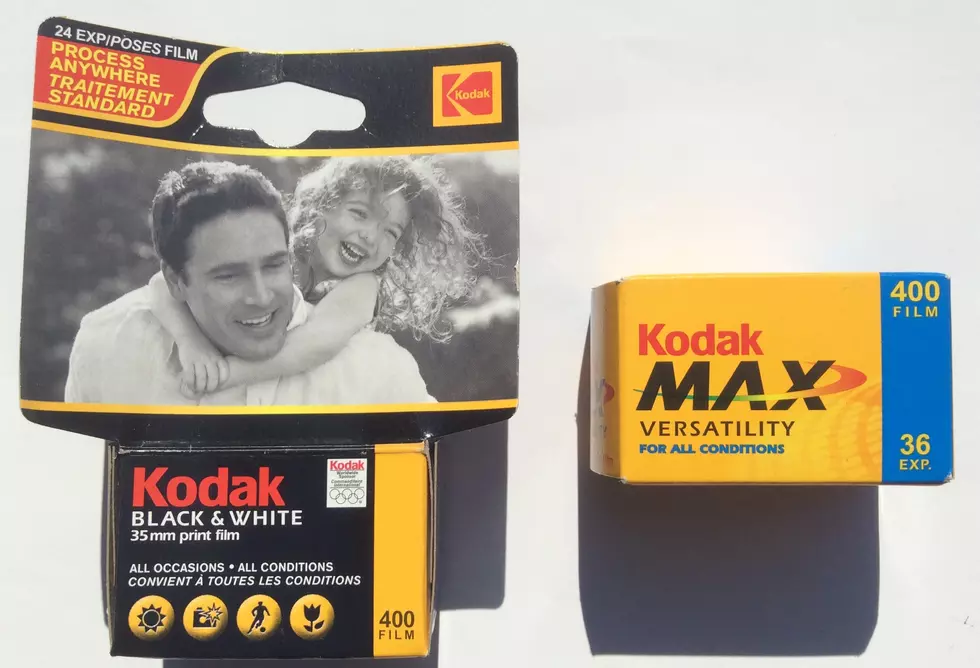 Unused color and black and white film. (Craig Allen photo).