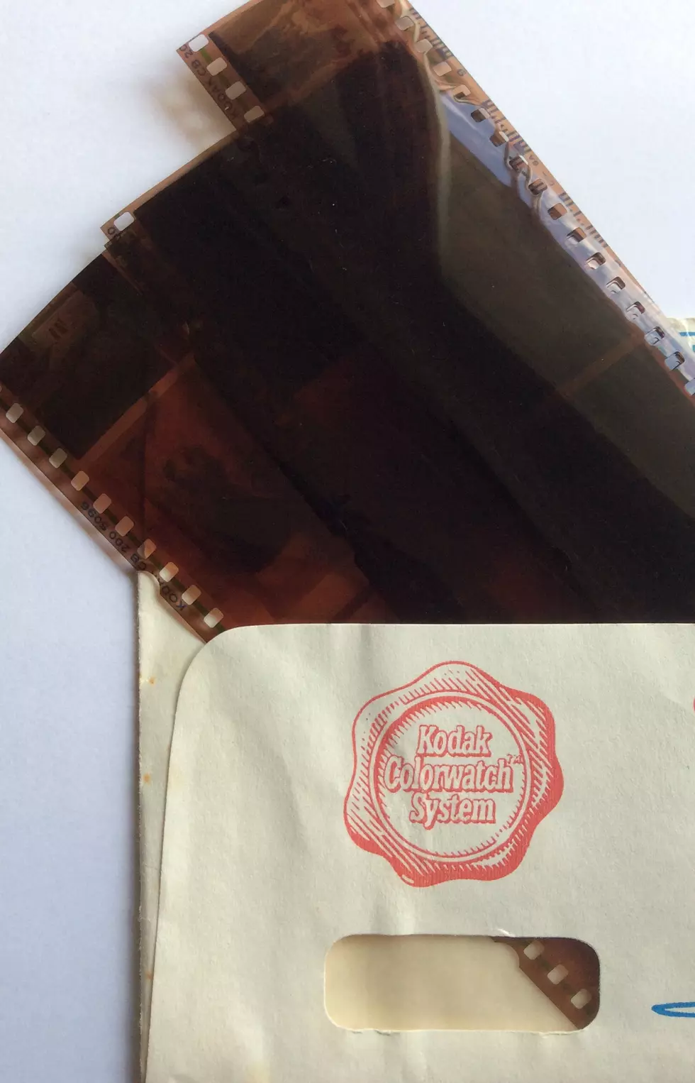 An envelope of color negatives...where are the prints? (Craig Allen photo).