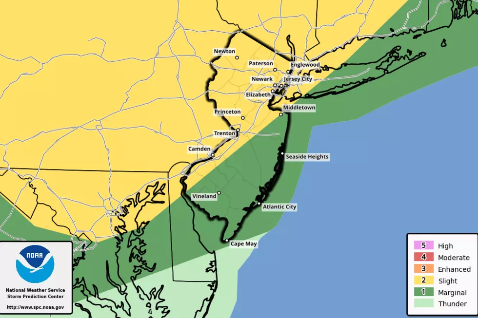 Steamy then stormy: Severe storms, flooding possible again for NJ