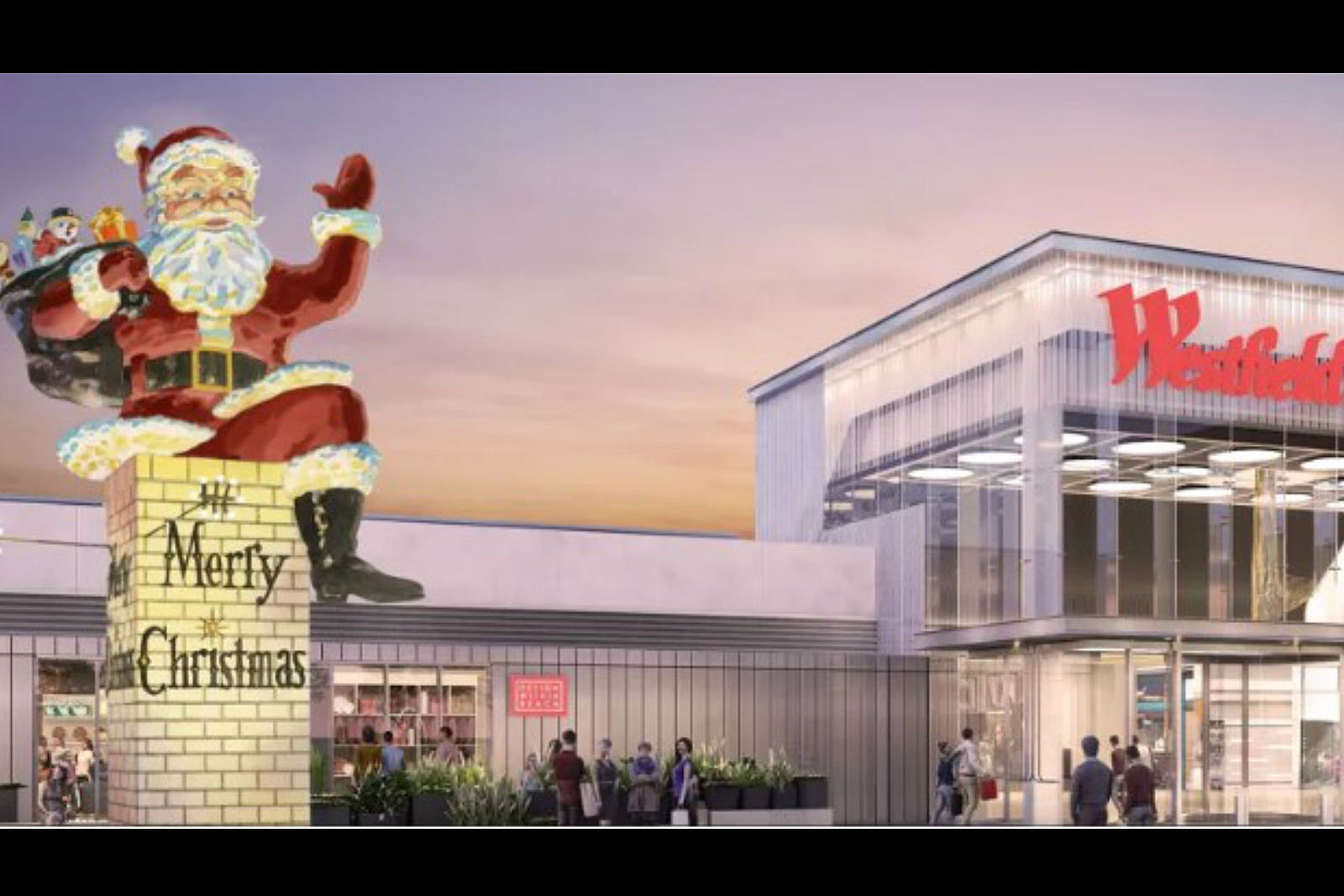 Big Santa Returns After 30 Years To Garden State Plaza Mall
