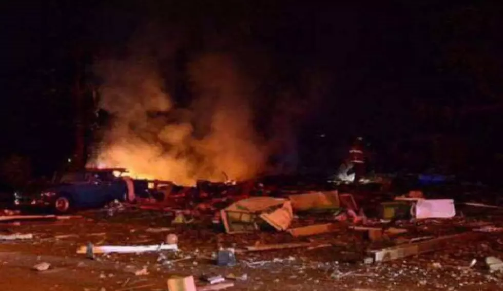 NJ house completely destroyed by explosion
