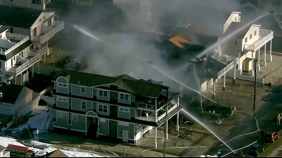 Fire burns block of homes in Sea Isle City