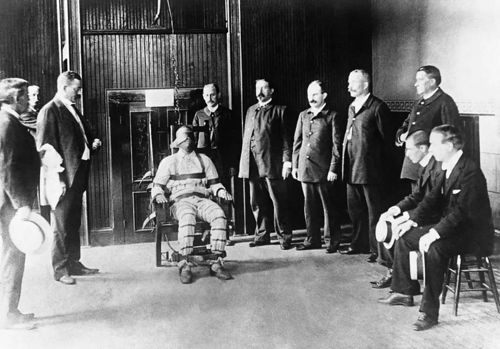 New Jersey's first use of the electric chair