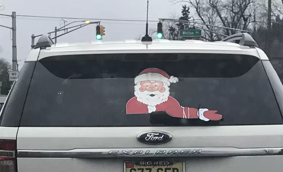 NJ even decorates cars at Christmas