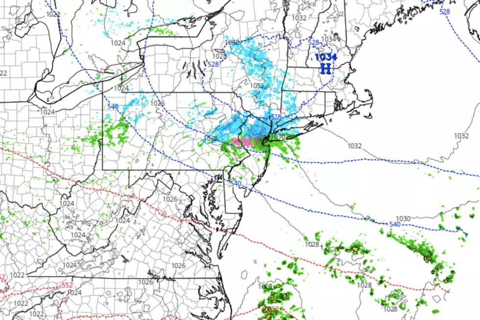 Quiet Wednesday – a taste of wintry weather coming soon to NJ