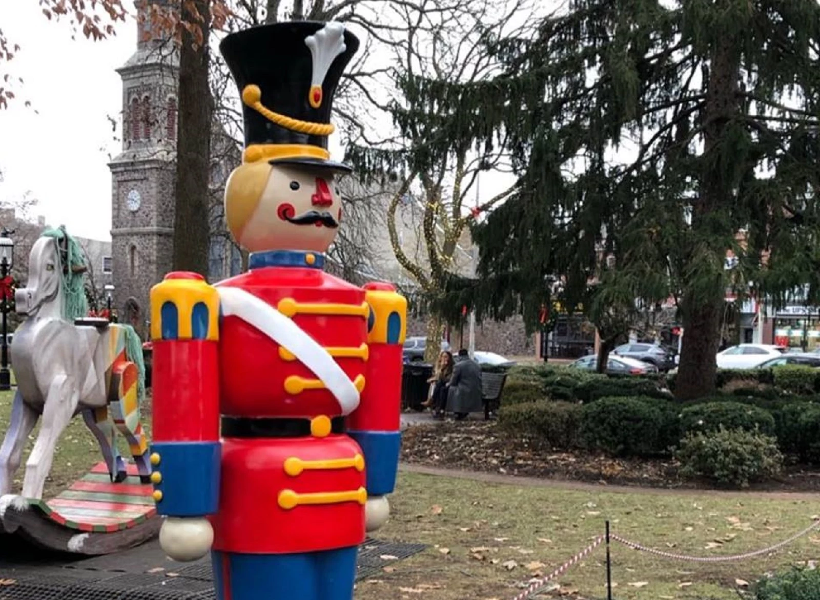 6 foot wooden soldier