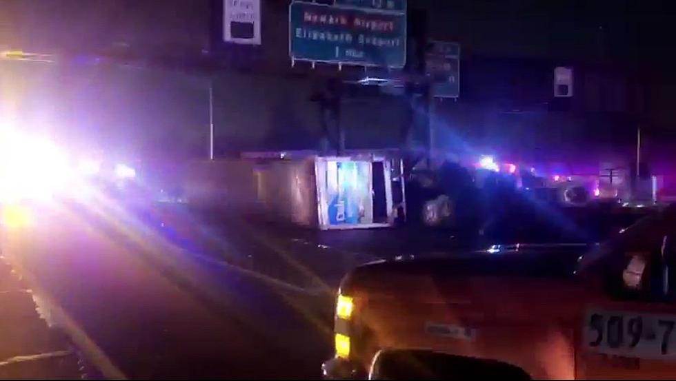 Overturned truck spills milk onto Turnpike, creates big delays