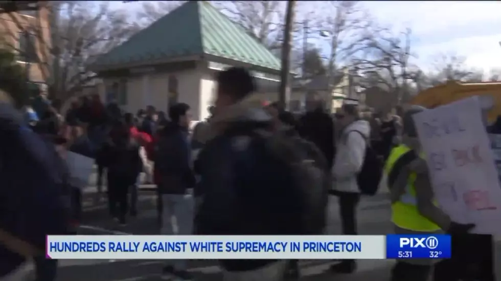 Counter protesters fill Princeton amid white supremacist &#8216;hoax&#8217;