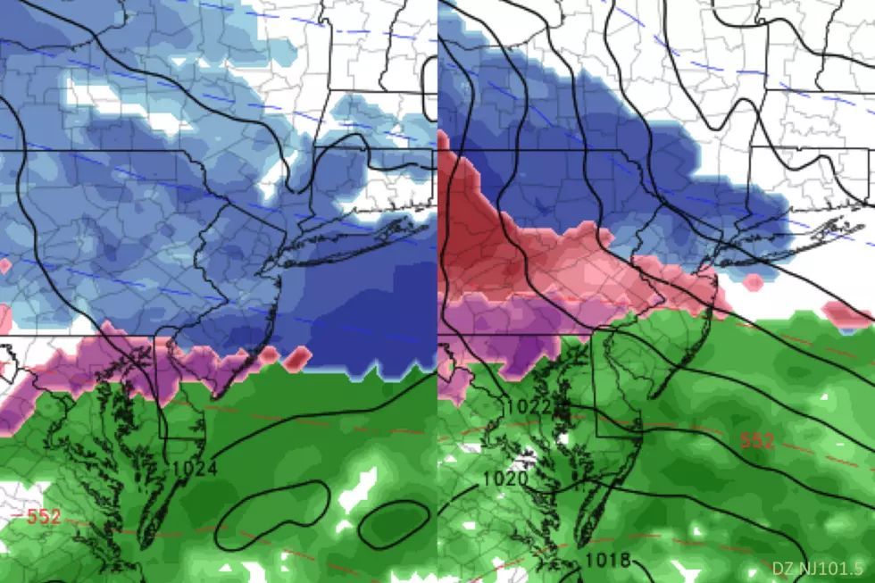 Two rounds of snow coming to NJ &#8211; lots of rain too, of course