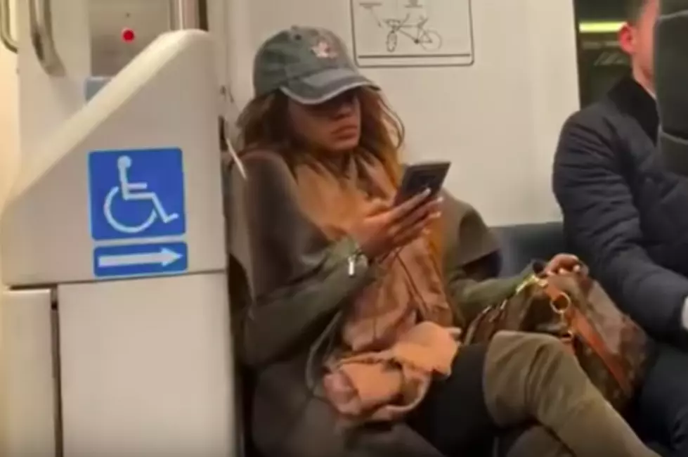 Woman Won't Move Purse on NJ Transit Train, Gets Schooled