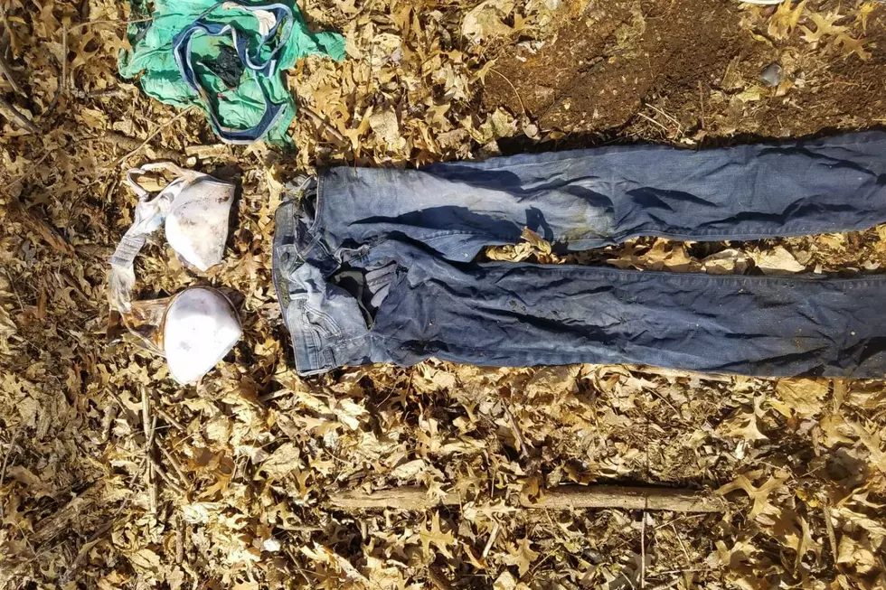 A woman's tattered, possibly bloody clothes found in NJ backyard