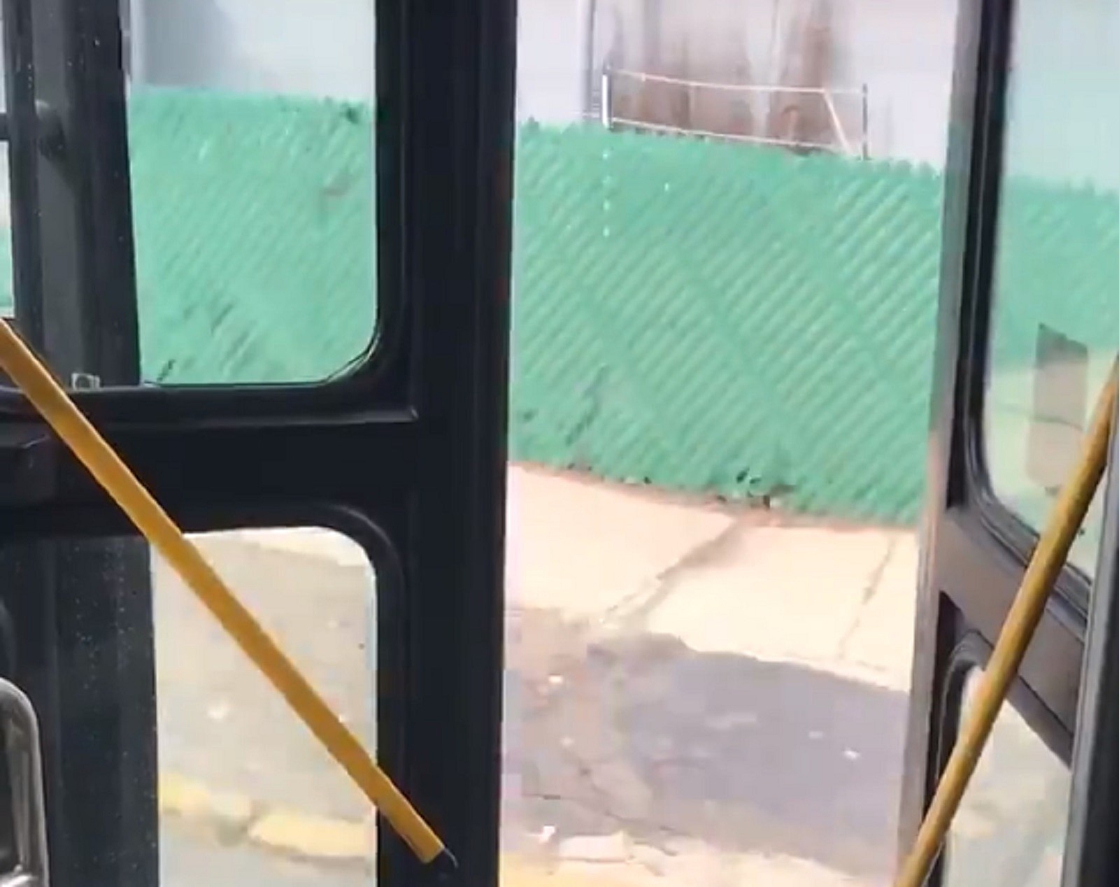 Caught On Video Moving Nj Transit Bus With An Open Door