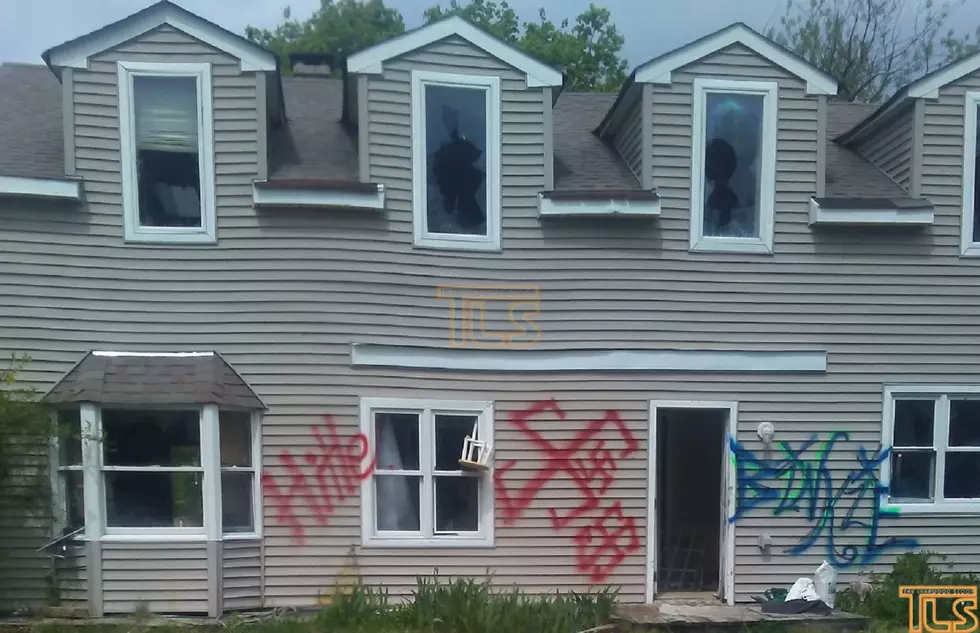 Reward offered for swastika vandalism at Jackson house