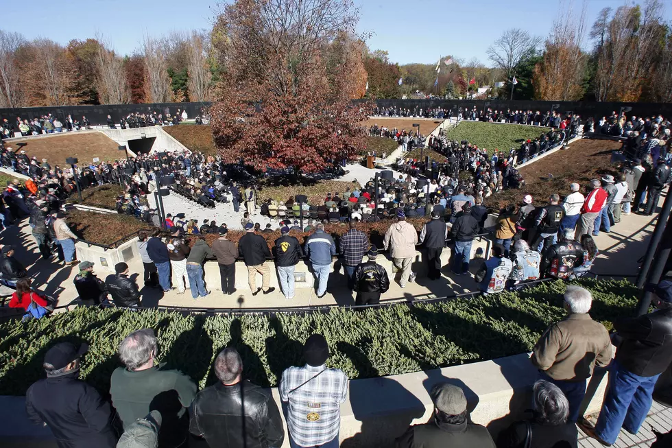 The NJ Vietnam Veterans&#8217; Memorial broke ground today in 1989