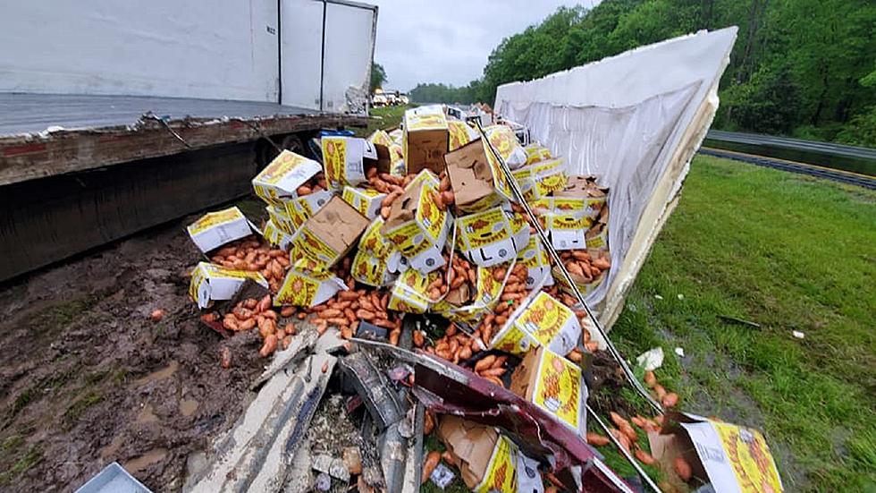 Butter Spills All Over Turnpike, Sweet Potatoes on I-78