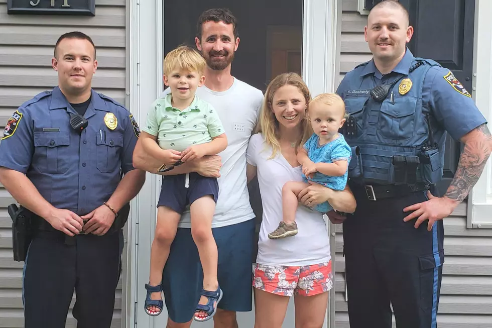 After helping save toddler&#8217;s life, police reunite with NJ family