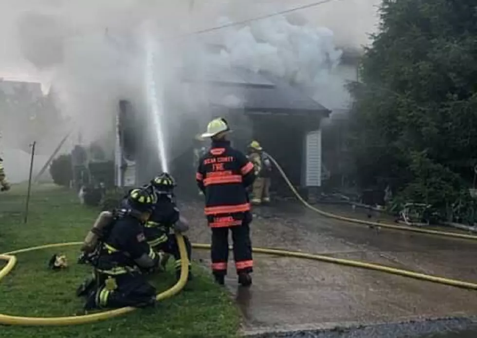 Garage fire triggers explosions inside NJ home, firefighters say