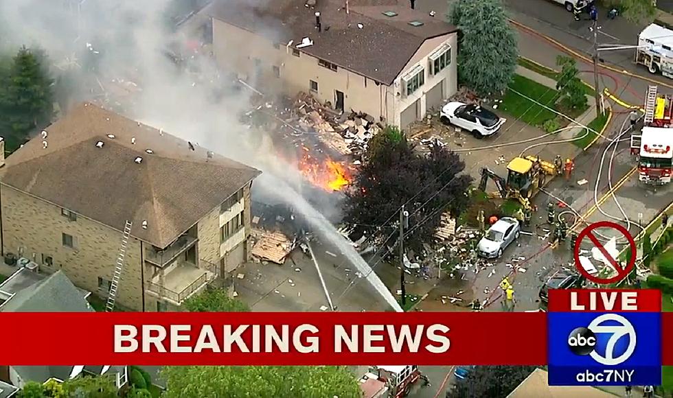 House destroyed by explosion in Ridgefield