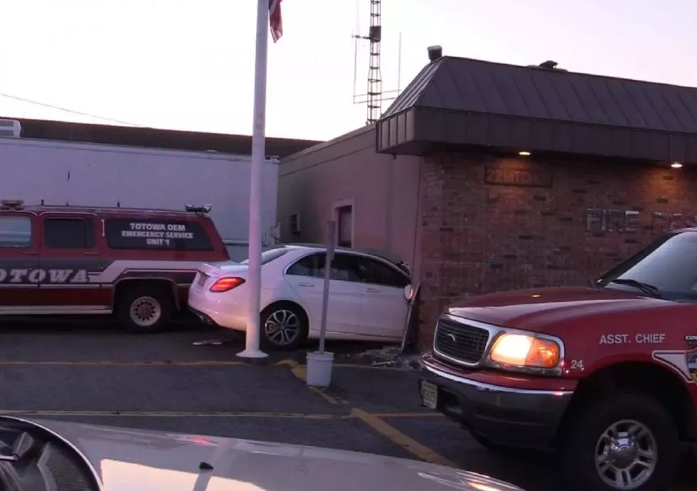Car crashes into NJ firehouse — a polling place for today&#8217;s primary