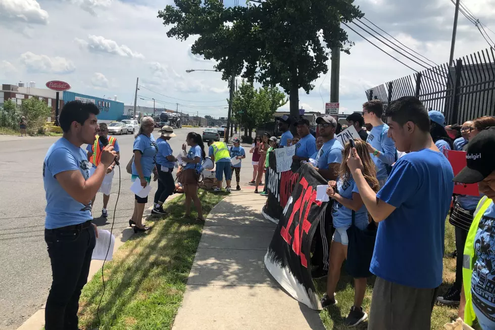 Immigrant Rights Group Protests Outside NJ ICE Detention Center